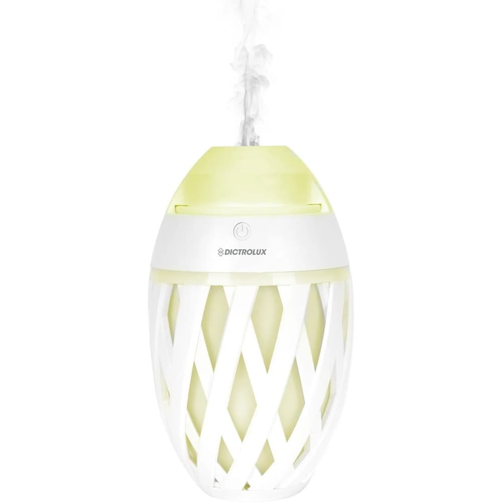 DIFFUSORE DI ESSENZE PROFUMATE A ULTRASUONI 7 LUCI LED USB Ø11CM H18CM PER CROMOTERAPIA in Agopressione Trade Shop italia - Napoli, commercioVirtuoso.it