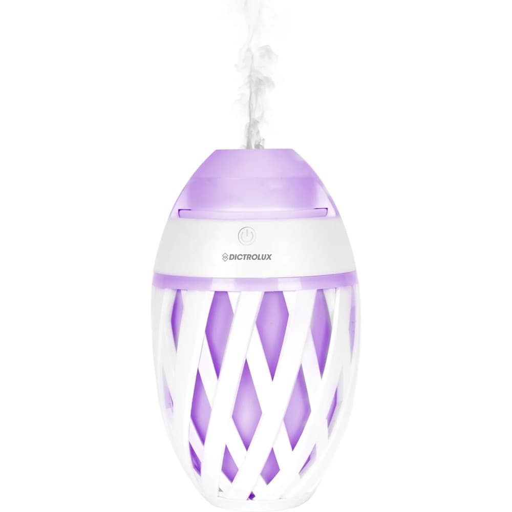 DIFFUSORE DI ESSENZE PROFUMATE A ULTRASUONI 7 LUCI LED USB Ø11CM H18CM PER CROMOTERAPIA in Agopressione Trade Shop italia - Napoli, commercioVirtuoso.it