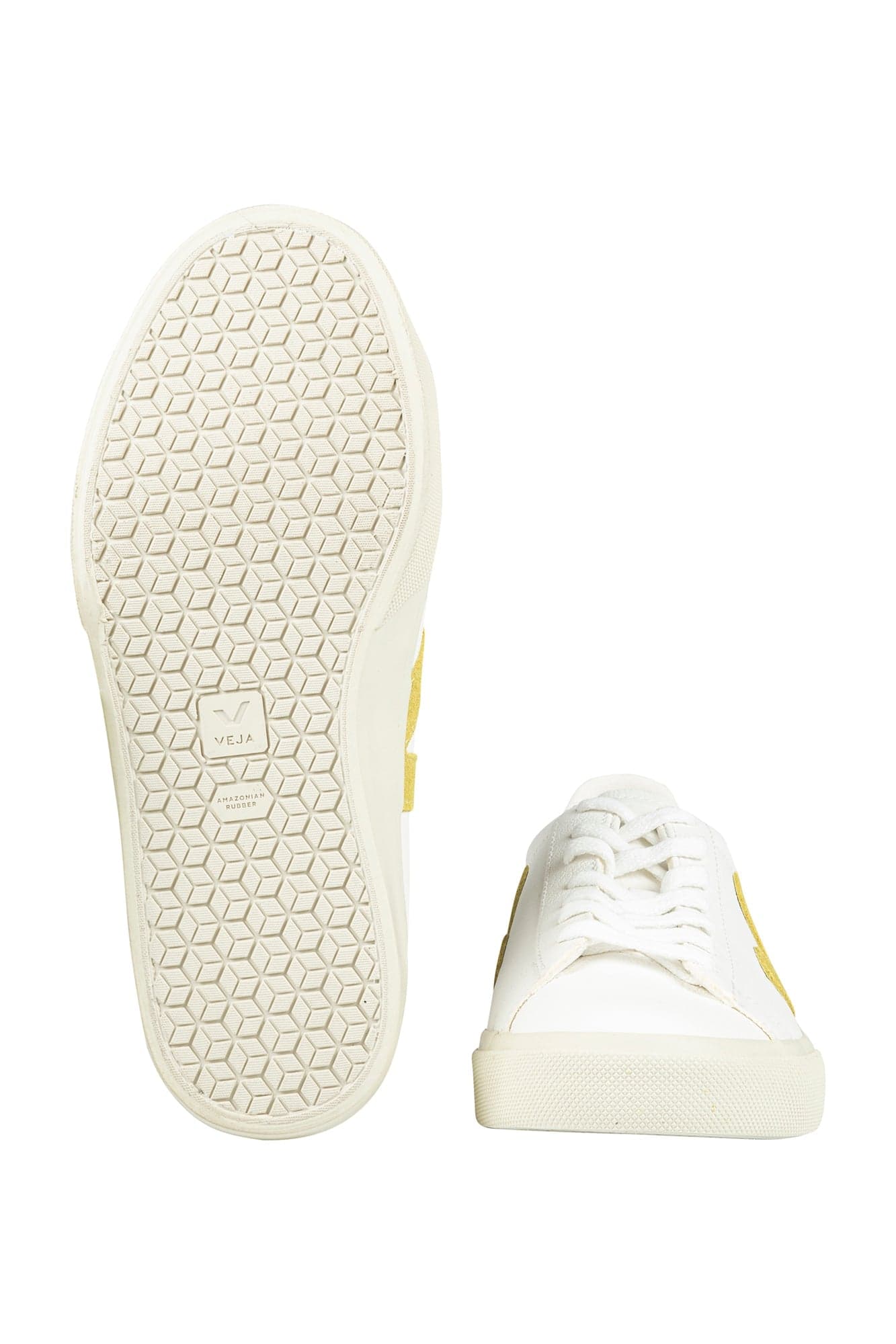 VEJA Veja - Sneakers - 450258 - Bianco/Senape da donna in Sneaker casual Drestige - Casamassima, commercioVirtuoso.it