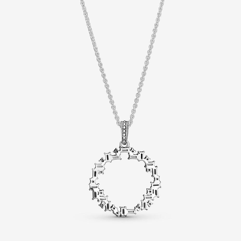 PANDORA Collana con pendente Frammenti di ghiaccio scintillante in Collane Alba Gioielli - Casoria, commercioVirtuoso.it