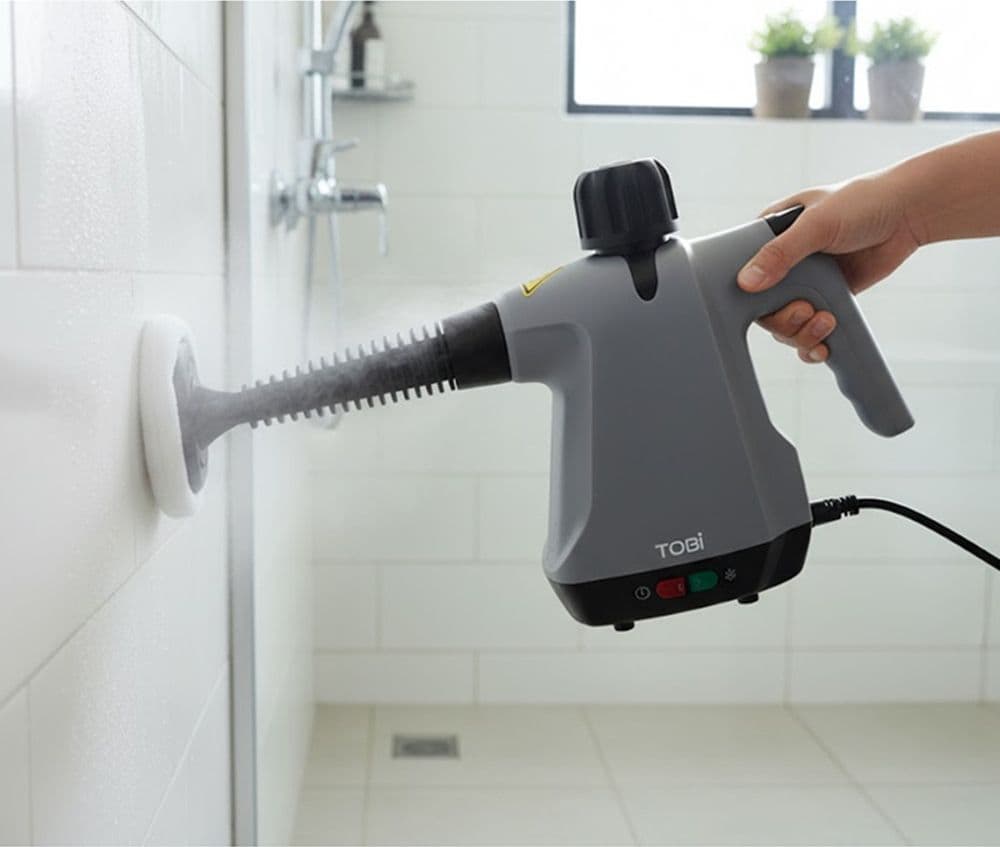 PULITORE A VAPORE PORTATILE 1500W CON 15 ACCESSORI PER PULIZIA PROFONDA CUCINA BAGNO AUTO in Aspirapolvere e pulitori a vapore Trade Shop italia - Napoli, commercioVirtuoso.it