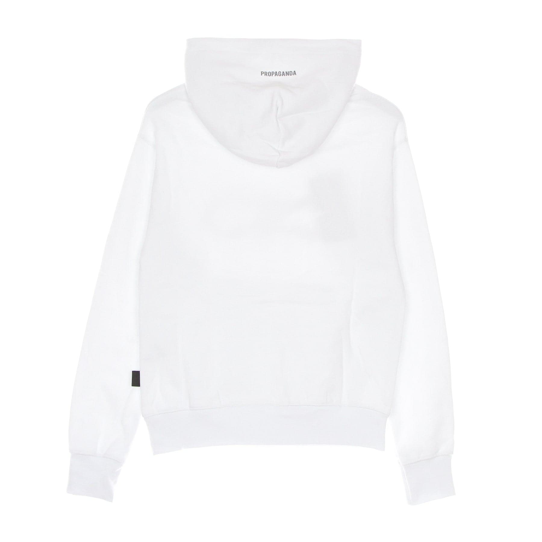 PROPAGANDA Felpa Cappuccio Uomo Logo Fire Hoodie White da uomo in Felpe con cappuccio Drestige - Casamassima, commercioVirtuoso.it