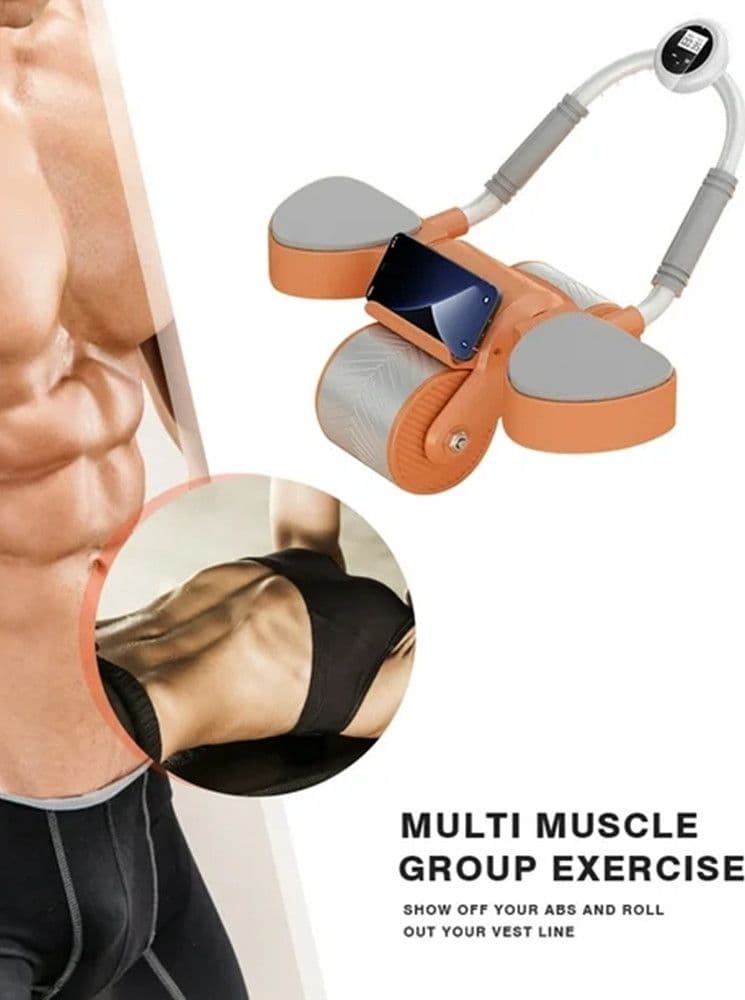 RUOTA PER ADDOMINALE CON RULLO PER ESERCIZI CON SUPPORTO GOMITI TIMER PORTACELLULARE in Ruote per esercizi Trade Shop italia - Napoli, commercioVirtuoso.it