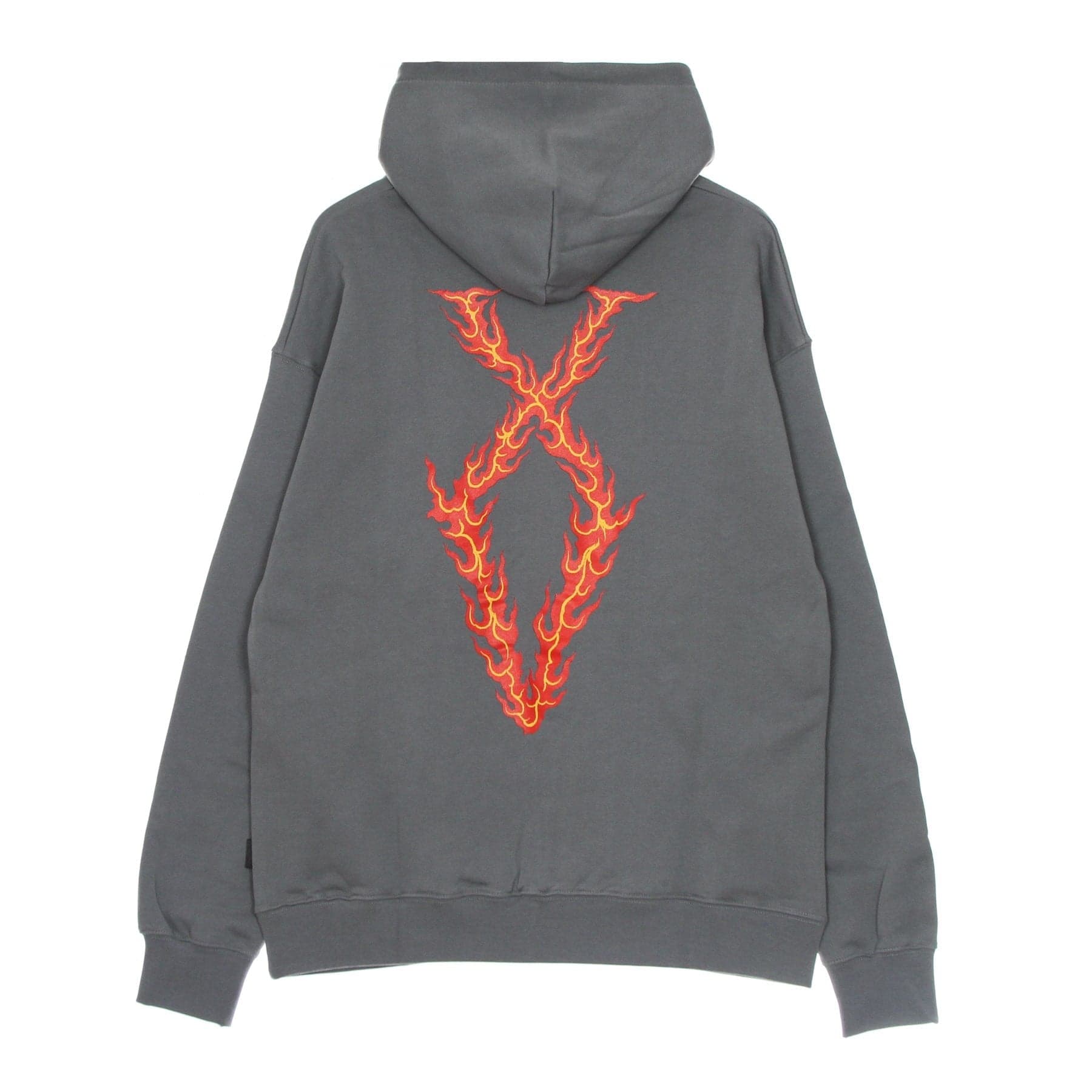 PROPAGANDA Felpa Cappuccio Uomo Xv Flame Hoodie Grey W da uomo in Felpe con cappuccio Drestige - Casamassima, commercioVirtuoso.it