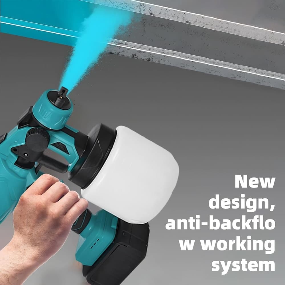 PISTOLA PER VERNICIARE A BATTERIA 2800W 3 MODALITÀ SPRUZZO UGELLO RUOTABILE A 360° MANUALE in Spruzzatori di vernice Trade Shop italia - Napoli, commercioVirtuoso.it