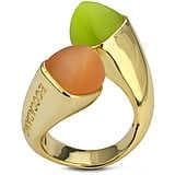 Boccadamo - Anello contrariè con cristalli olivina e corniola in Anelli Alba Gioielli - Casoria, commercioVirtuoso.it