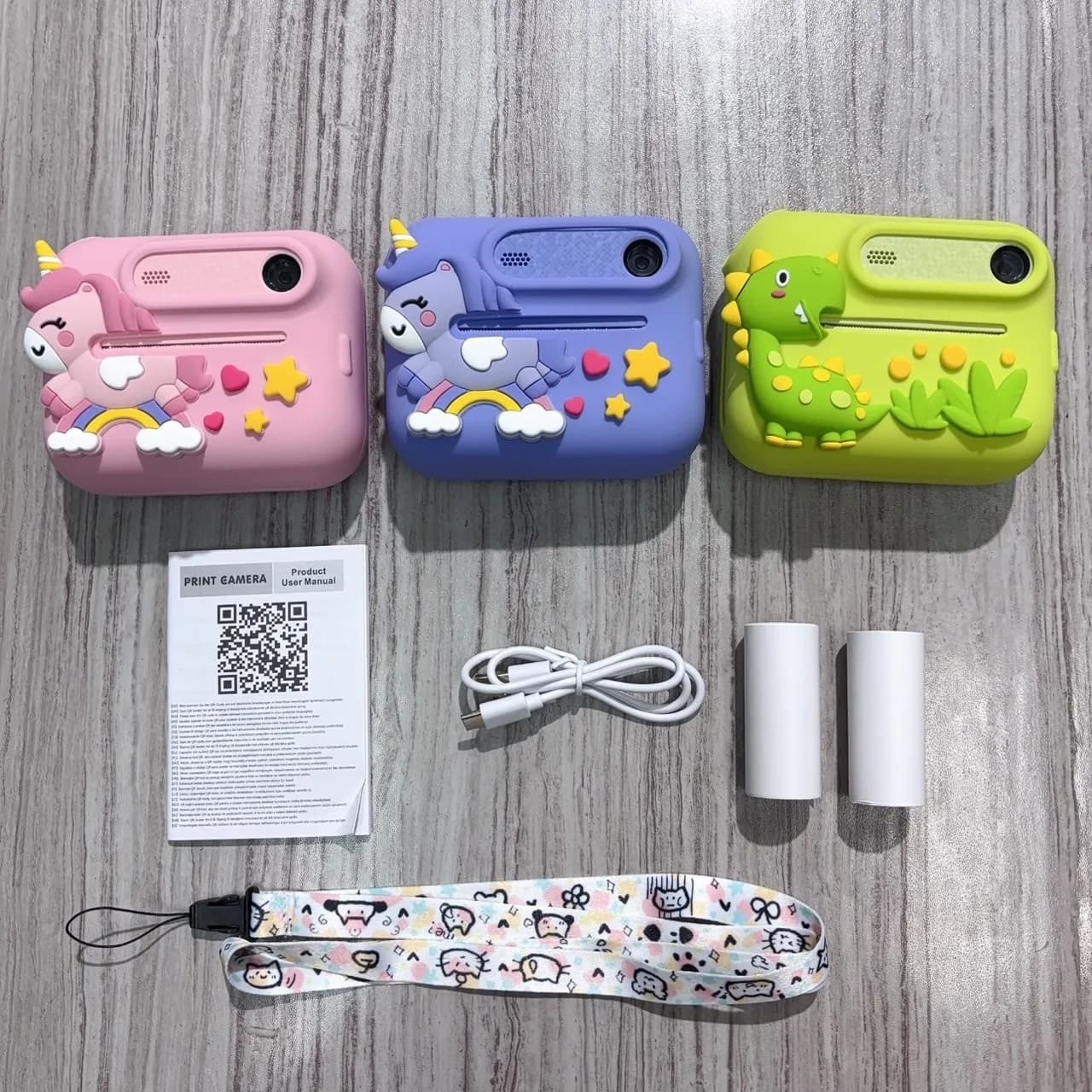 MINI MACCHINA FOTOGRAFICA PORTATILE DESIGN UNICORNO MULTIFUNZIONALE A BATTERIA PER BAMBINI in Fotocamere digitali Trade Shop italia - Napoli, commercioVirtuoso.it
