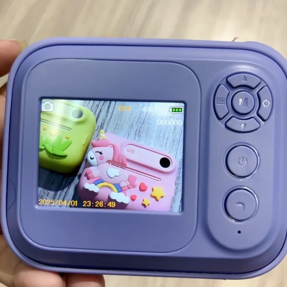 MINI MACCHINA FOTOGRAFICA PORTATILE DESIGN UNICORNO MULTIFUNZIONALE A BATTERIA PER BAMBINI in Fotocamere digitali Trade Shop italia - Napoli, commercioVirtuoso.it