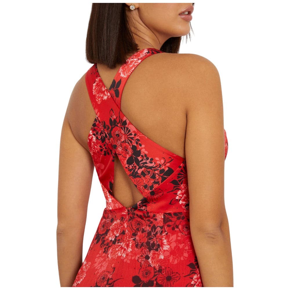 Guess vestito lungo rosso Evangelina W4RK08 WCWF2 Vestiti Guess