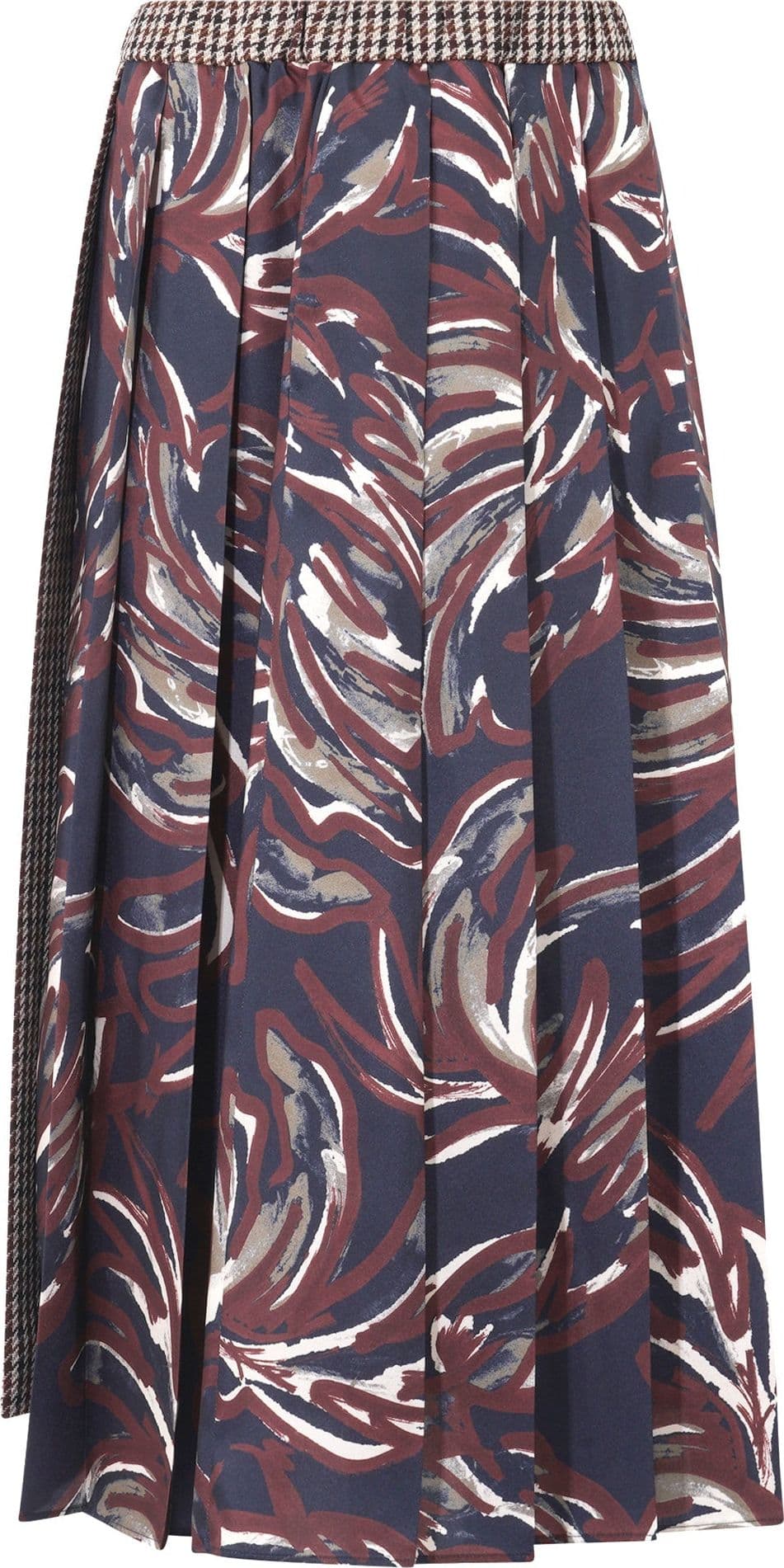 WEEKEND MAXMARA Weekend MaxMara - Gonna - 460911 - Blu/Bordeaux da donna
