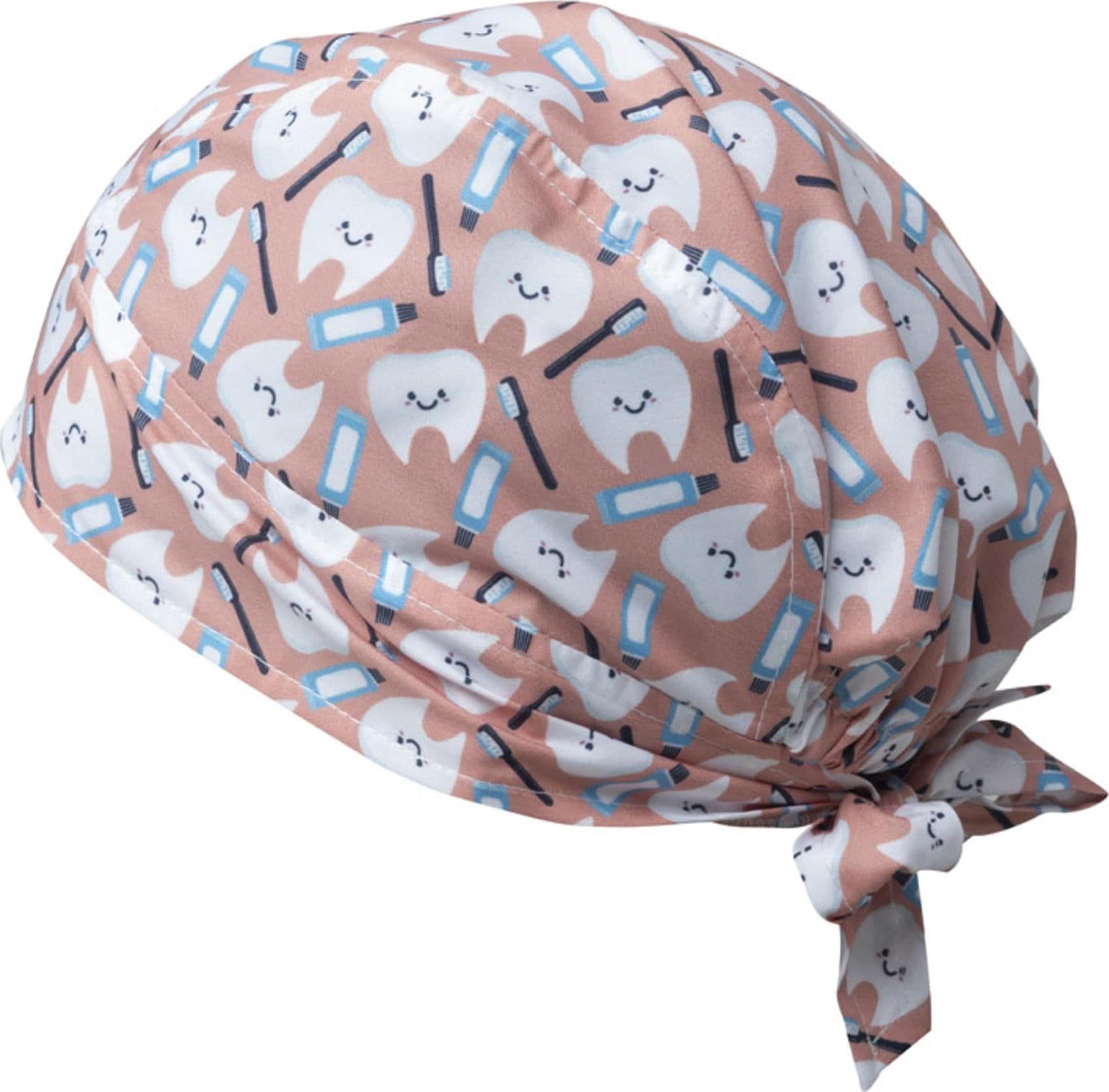 Bandana Urano Fantasia Denti Tessuto Antibatterico Bandana Cucina Stampata