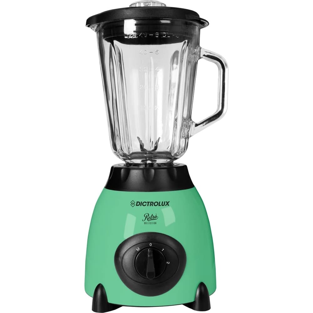 FRULLATORE ELETTRICO DESIGN ELEGANTE FUNZIONALE RETRÒ 400W 2 VELOCITÀ BROCCA VETRO 1,5LT in Frullatori da tavolo Trade Shop italia - Napoli, commercioVirtuoso.it