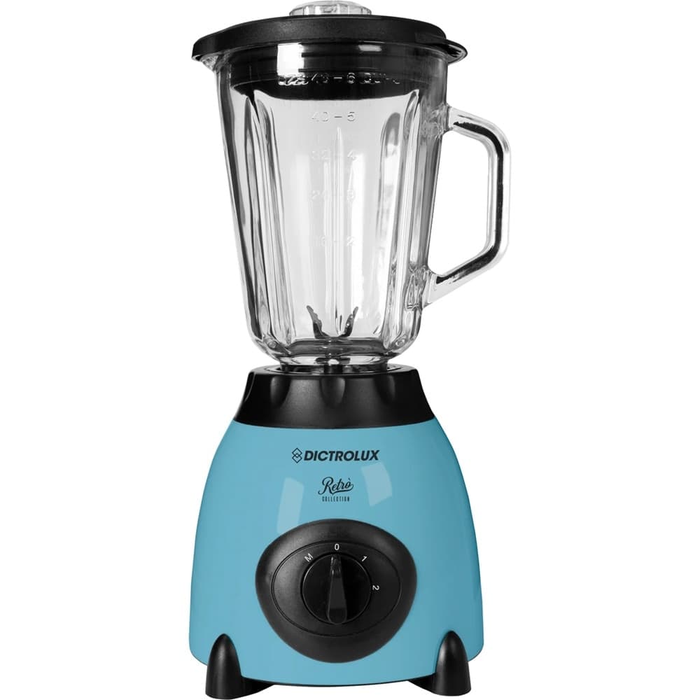 FRULLATORE ELETTRICO DESIGN ELEGANTE FUNZIONALE RETRÒ 400W 2 VELOCITÀ BROCCA VETRO 1,5LT in Frullatori da tavolo Trade Shop italia - Napoli, commercioVirtuoso.it
