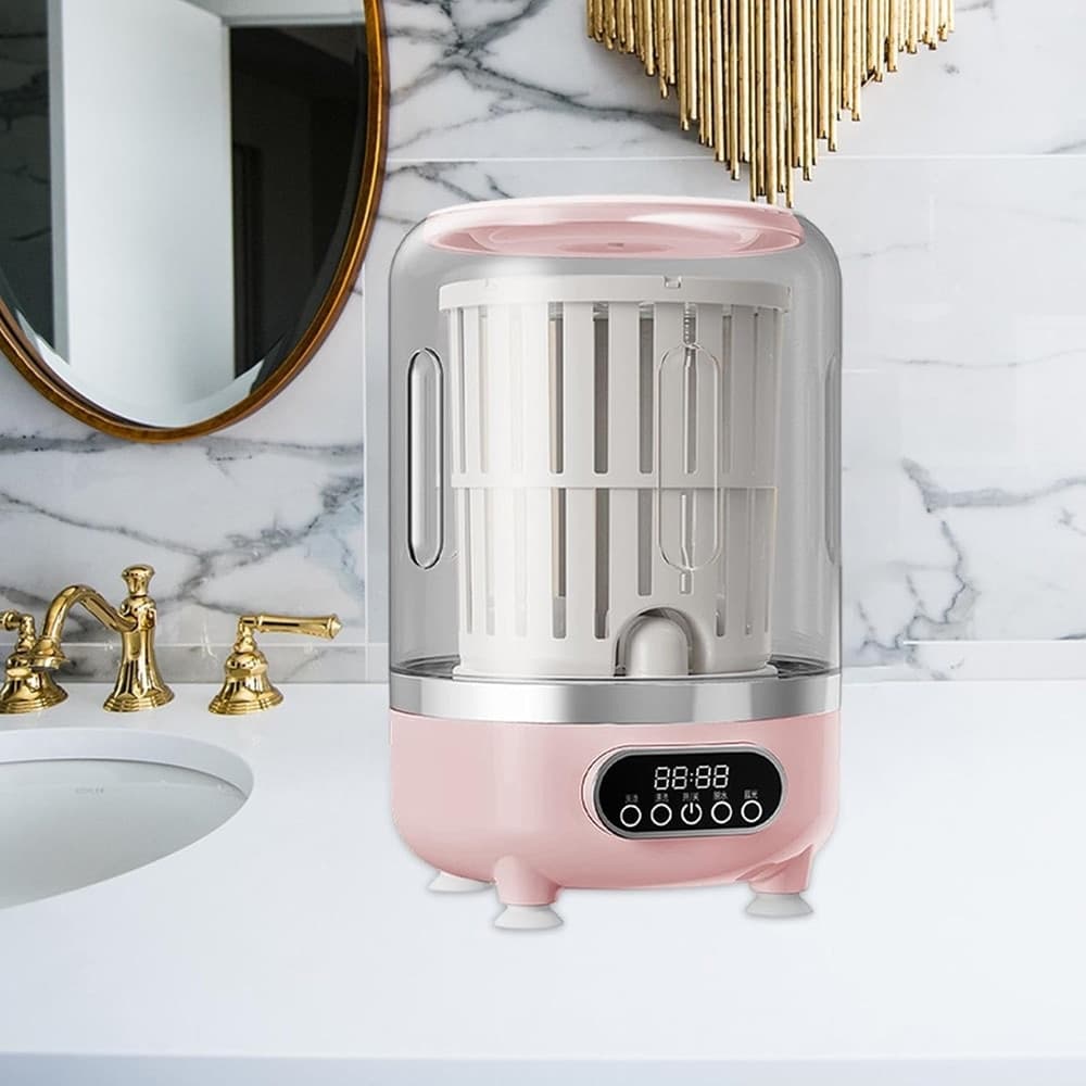 MINI LAVATRICE PORTATILE COMPATTA RICARICABILE DESIGN SENZA FILI CON CESTELLO CENTRIFUGA in Ventilazione Trade Shop italia - Napoli, commercioVirtuoso.it