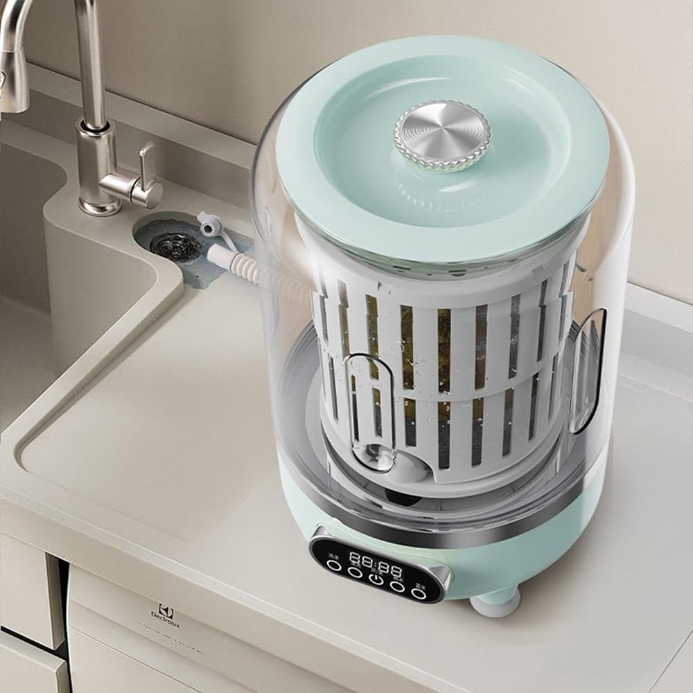 MINI LAVATRICE PORTATILE COMPATTA RICARICABILE DESIGN SENZA FILI CON CESTELLO CENTRIFUGA in Ventilazione Trade Shop italia - Napoli, commercioVirtuoso.it
