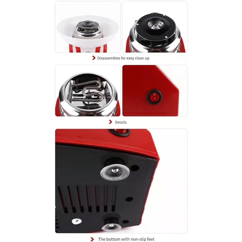 MINI MACCHINA PER ZUCCHERO FILATO COTTON CANDY MAKER ELETTRICA FAI DA TE FACILE DA USARE in Macchine per zucchero filato Trade Shop italia - Napoli, commercioVirtuoso.it