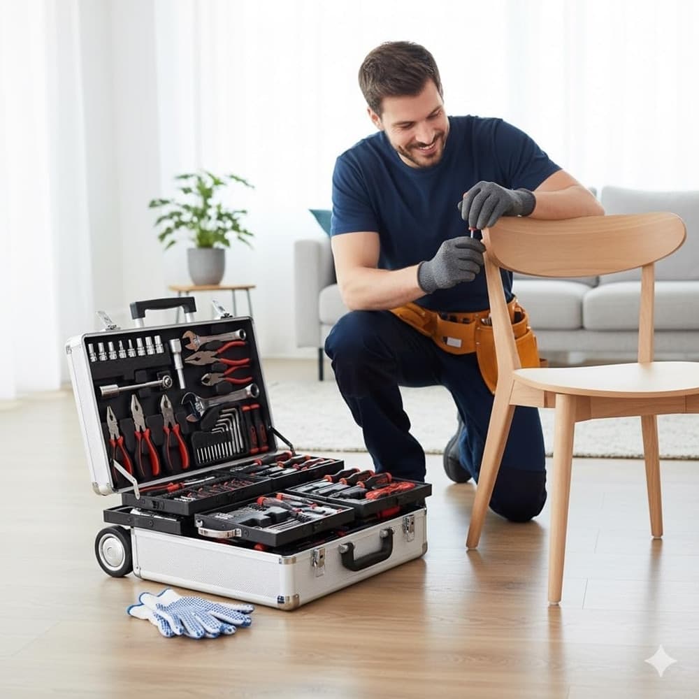KIT ATTREZZI VALIGETTA PROFESSIONALE 799PZ TROLLEY ALLUMINIO CON RUOTE COMPLETO FAI DA TE in Set di attrezzi Trade Shop italia - Napoli, commercioVirtuoso.it