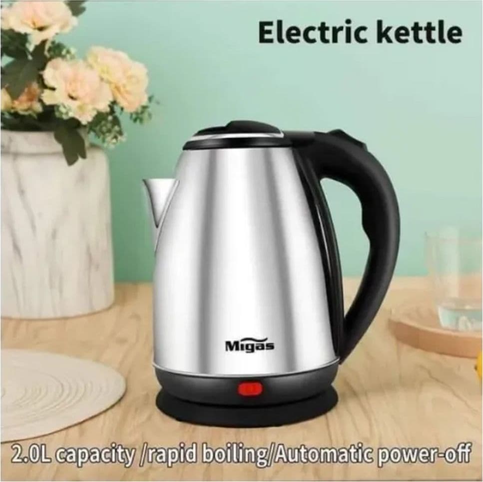 BOLLITORE ELETTRICO 2LT IN ACCIAIO 1500W PER ACQUA CALDA RESISTENTE SPEGNIMENTO AUTOMATICO in Bollitori Trade Shop italia - Napoli, commercioVirtuoso.it