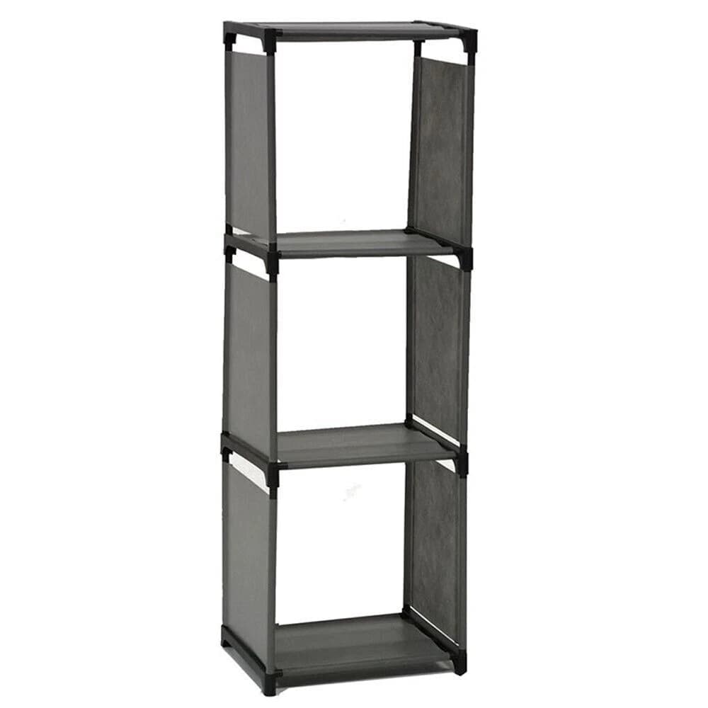 SCAFFALE MULTIUSO A 3 SCOMPARTI RIPIANI ARMADIO COMPONIBILE PER BUCATO MOBILE CASA BAGNO in Unità di mensole Trade Shop italia - Napoli, commercioVirtuoso.it