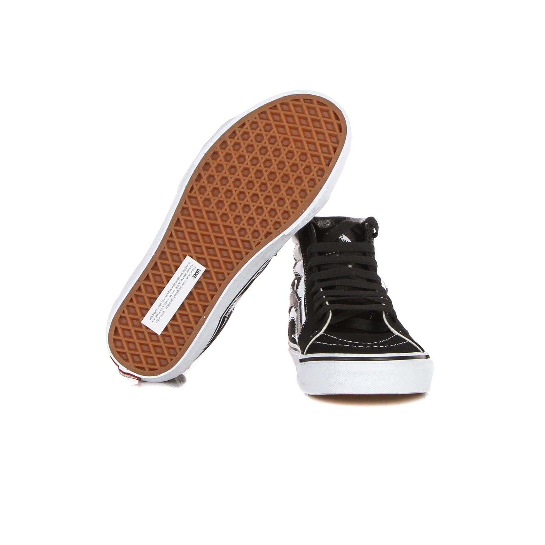 VANS Scarpa Alta Uomo Sk8-hi (flame) Black/white da uomo in Scarpe da Skateboard da uomo Drestige - Casamassima, commercioVirtuoso.it