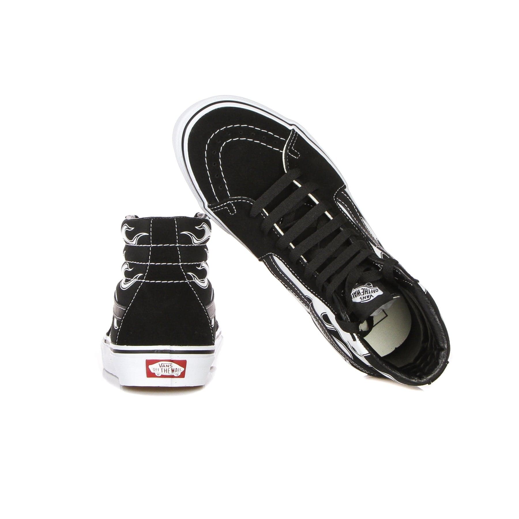 VANS Scarpa Alta Uomo Sk8-hi (flame) Black/white da uomo in Scarpe da Skateboard da uomo Drestige - Casamassima, commercioVirtuoso.it