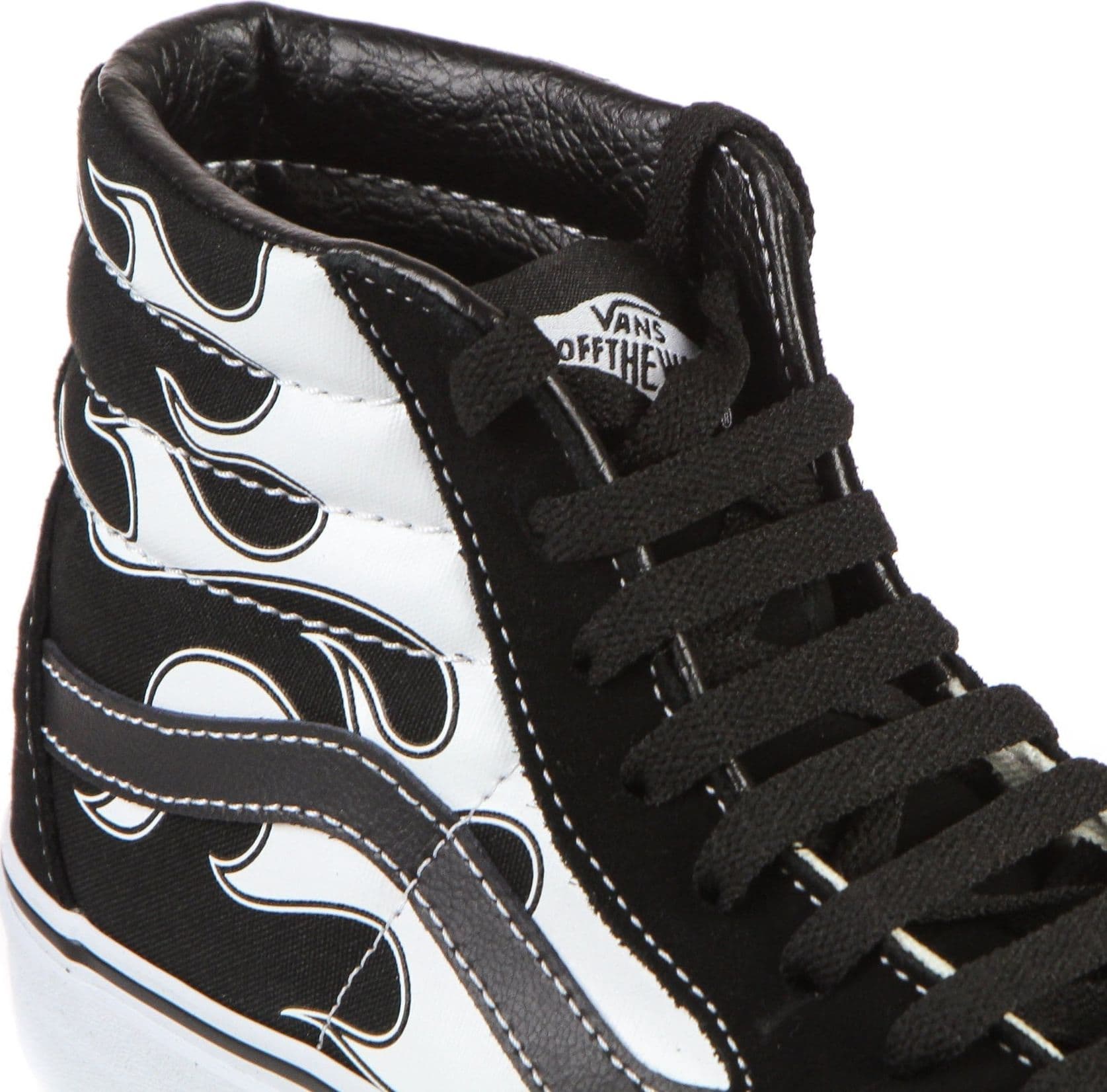 VANS Scarpa Alta Uomo Sk8-hi (flame) Black/white da uomo in Scarpe da Skateboard da uomo Drestige - Casamassima, commercioVirtuoso.it