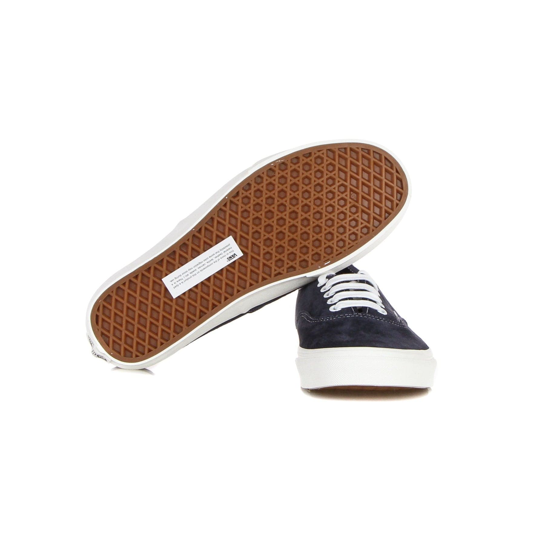 VANS Scarpa Bassa Uomo Authentic (pig Suede) Mid Blue/white da uomo in Sneaker casual Drestige - Casamassima, commercioVirtuoso.it