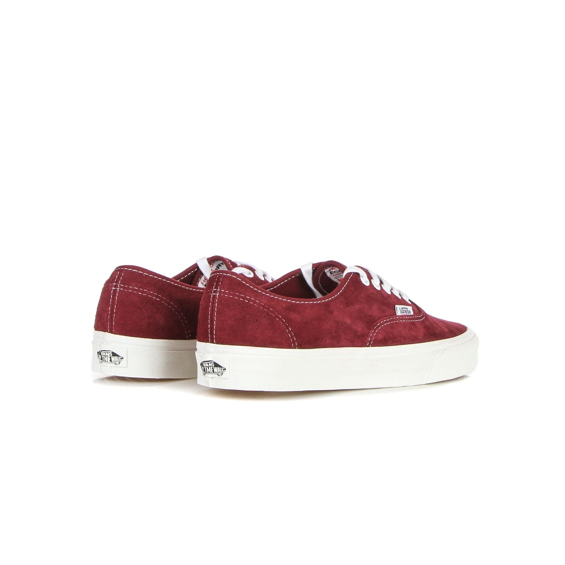 VANS Scarpa Bassa Uomo Authentic (pig Suede) Pomegranate/white da uomo in Sneaker casual Drestige - Casamassima, commercioVirtuoso.it