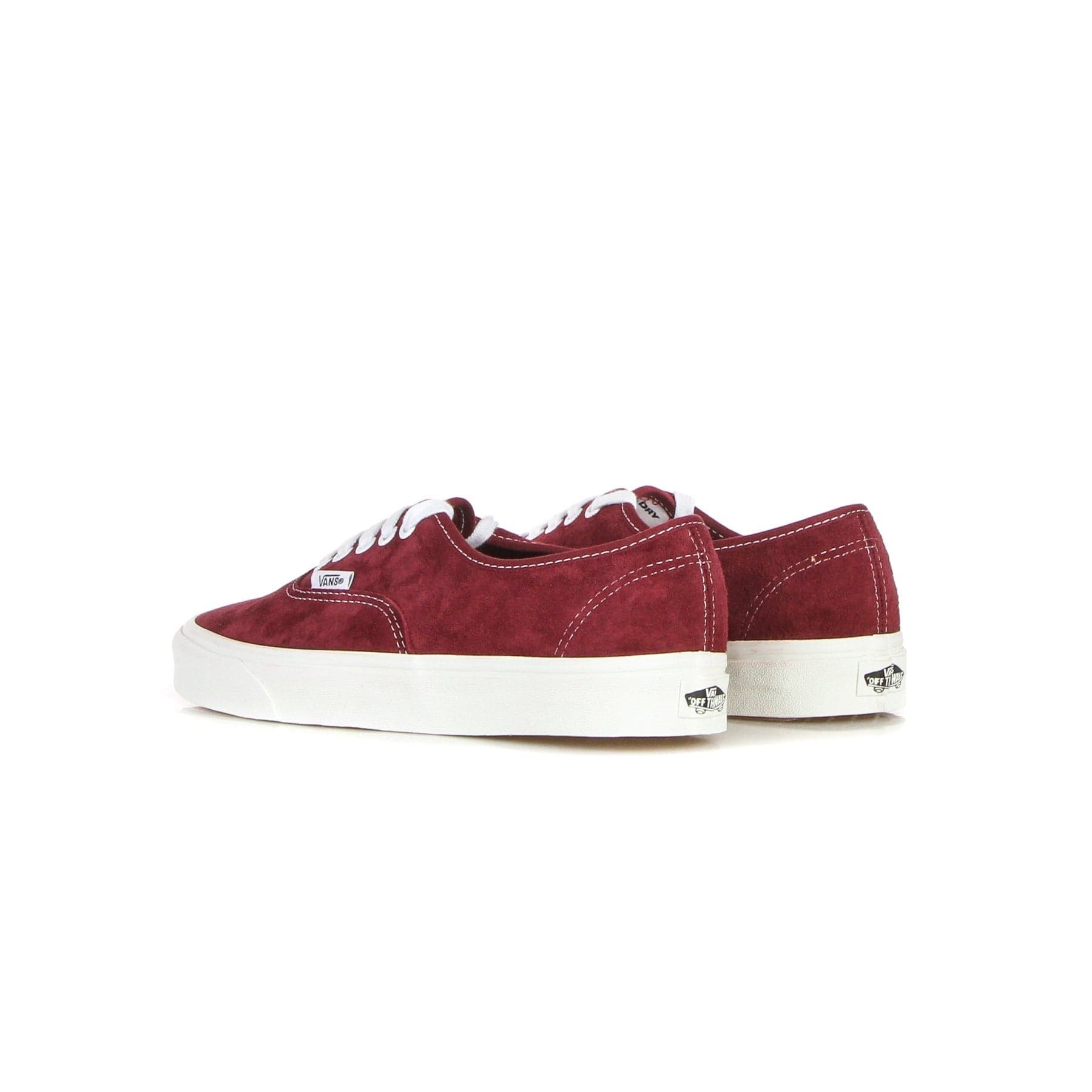 VANS Scarpa Bassa Uomo Authentic (pig Suede) Pomegranate/white da uomo in Sneaker casual Drestige - Casamassima, commercioVirtuoso.it