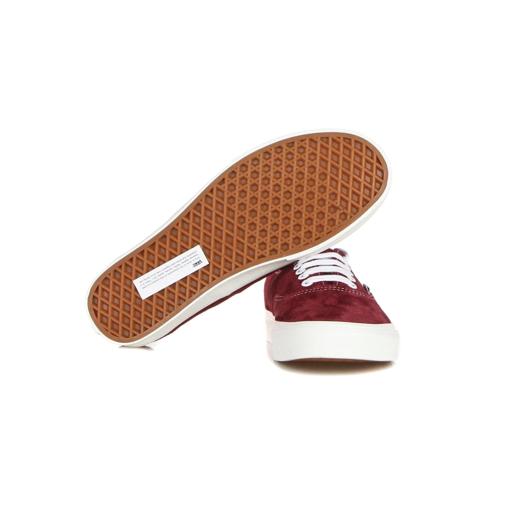 VANS Scarpa Bassa Uomo Authentic (pig Suede) Pomegranate/white da uomo in Sneaker casual Drestige - Casamassima, commercioVirtuoso.it