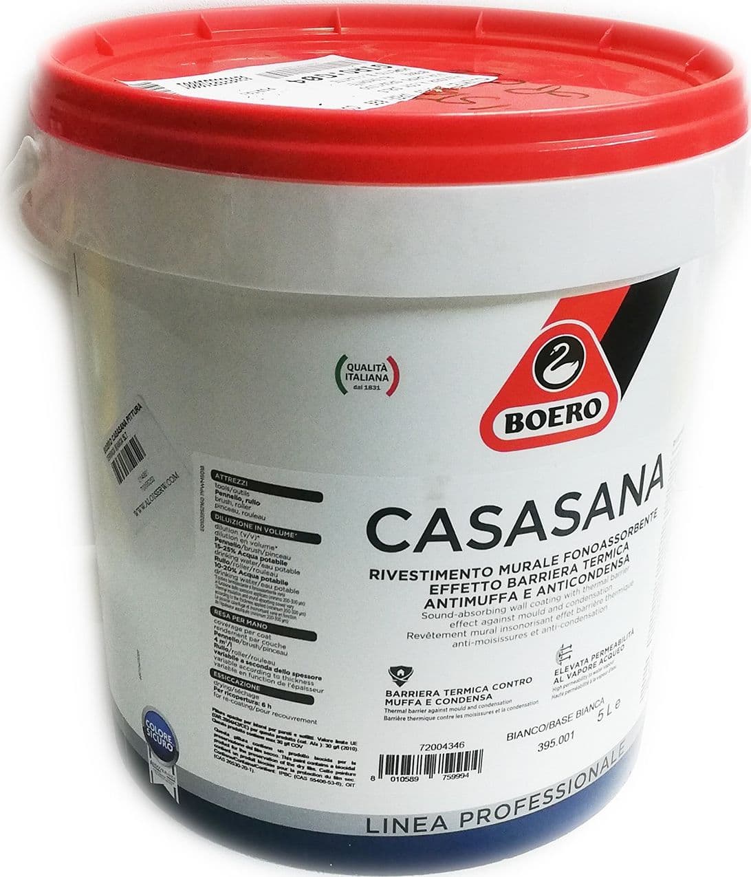 Boero Casasana 5lt pittura bianca termica anticondensa