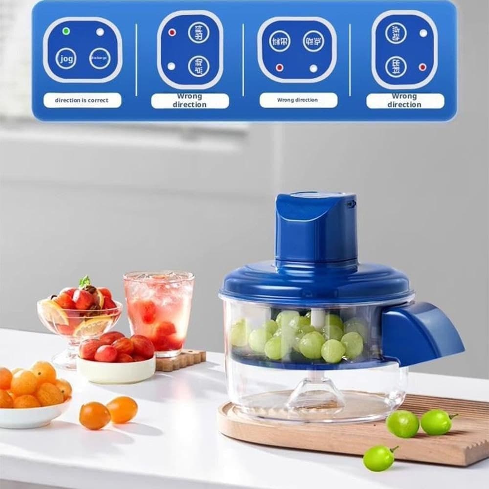 SBUCCIATRICE ELETTRICA AUTOMATICA RICARICABILE INTELLIGENTE PER FRUTTA VERDURE UVA AGLIO in Pela verdure Trade Shop italia - Napoli, commercioVirtuoso.it