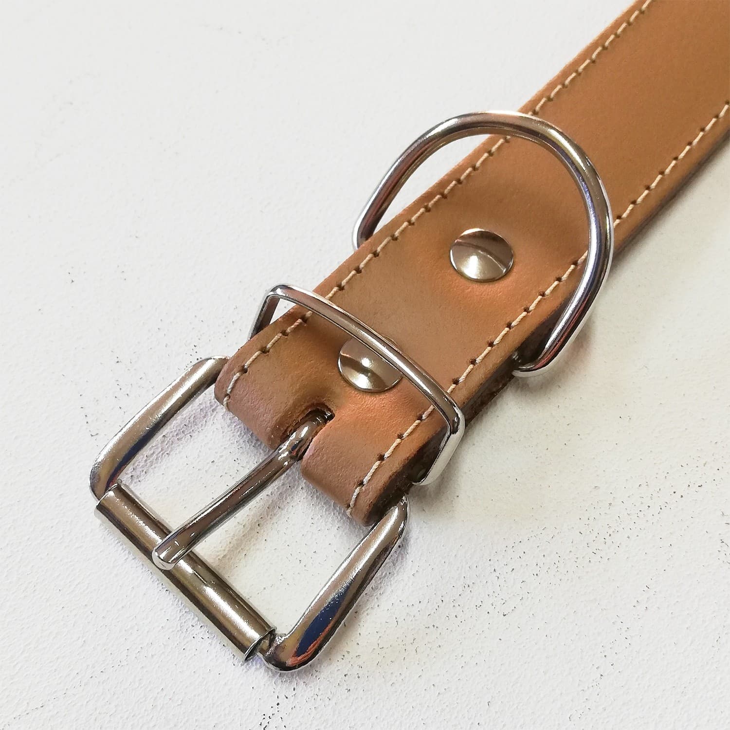 Collare in cuoio con borchie per cani in Collari standard Aloiserw.com - Altomonte, commercioVirtuoso.it