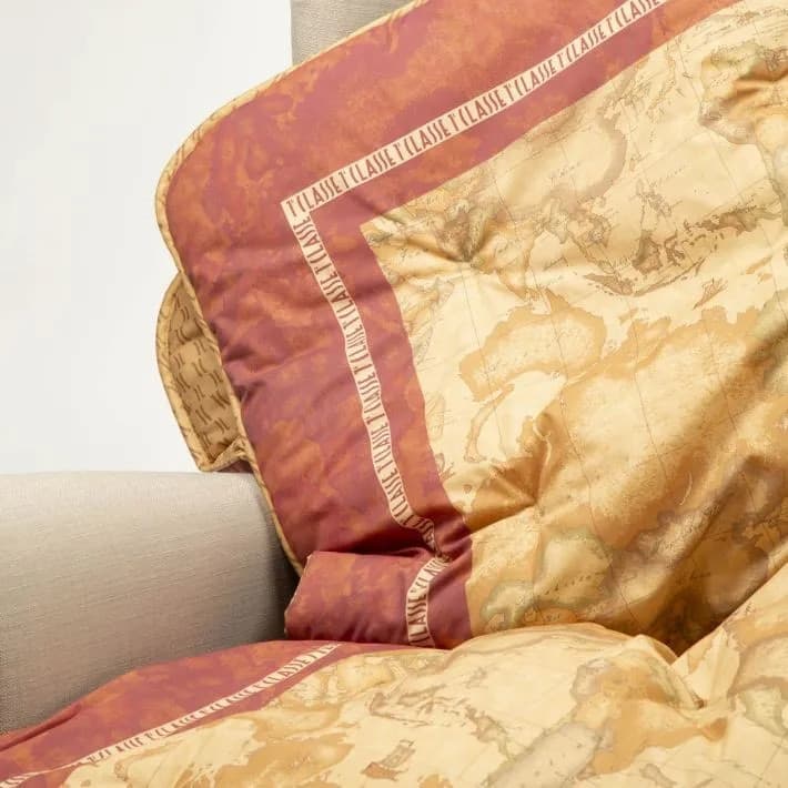 Scaldotto Geo Classic Red ! Alviero Martini in raso di cotone 1a Classe in Plaid Anastasi - Marsala, commercioVirtuoso.it