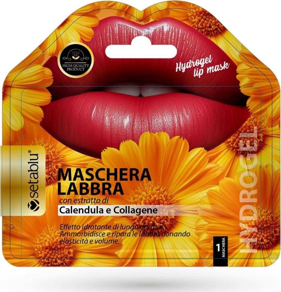 MASCHERA LABBRA HYDROGEL CON ESTRATTO DI CALENDULA COLLAGENE EFFETTO IDRATANTE RIPARATRICE - 2