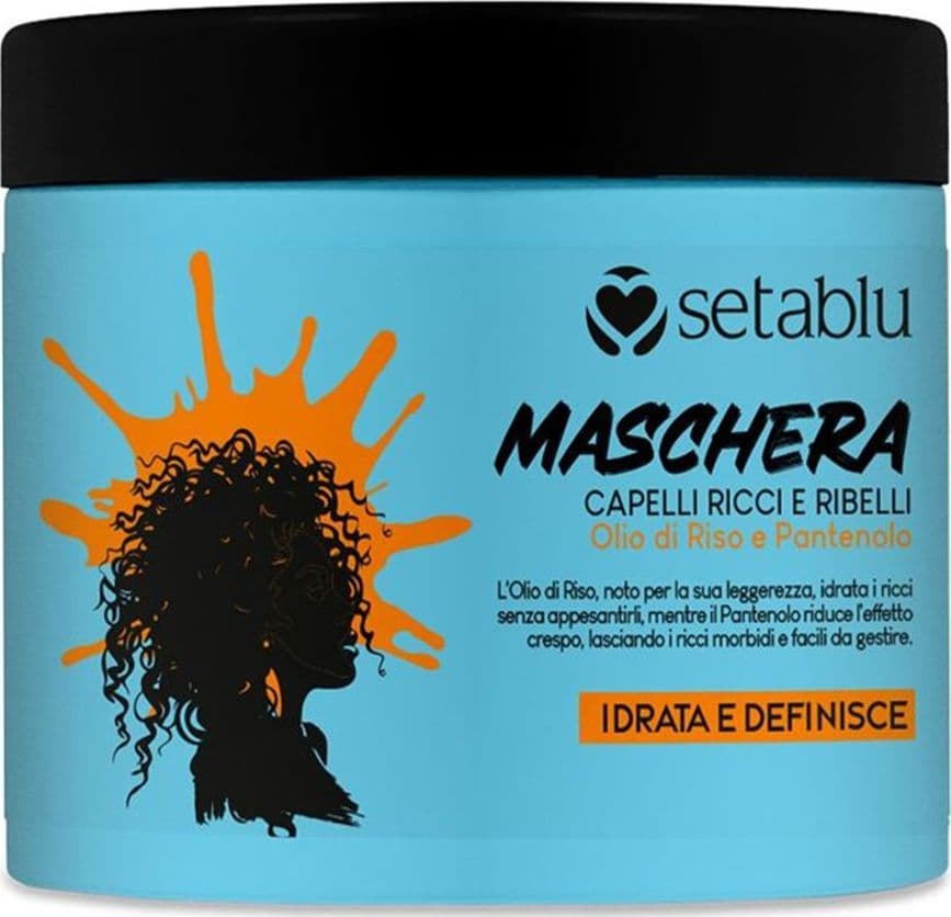MASCHERA PER CAPELLI RICCI E RIBELLI 500 ML CON OLIO DI RISO PANTENOLO IDRATA DEFINISCE - 2