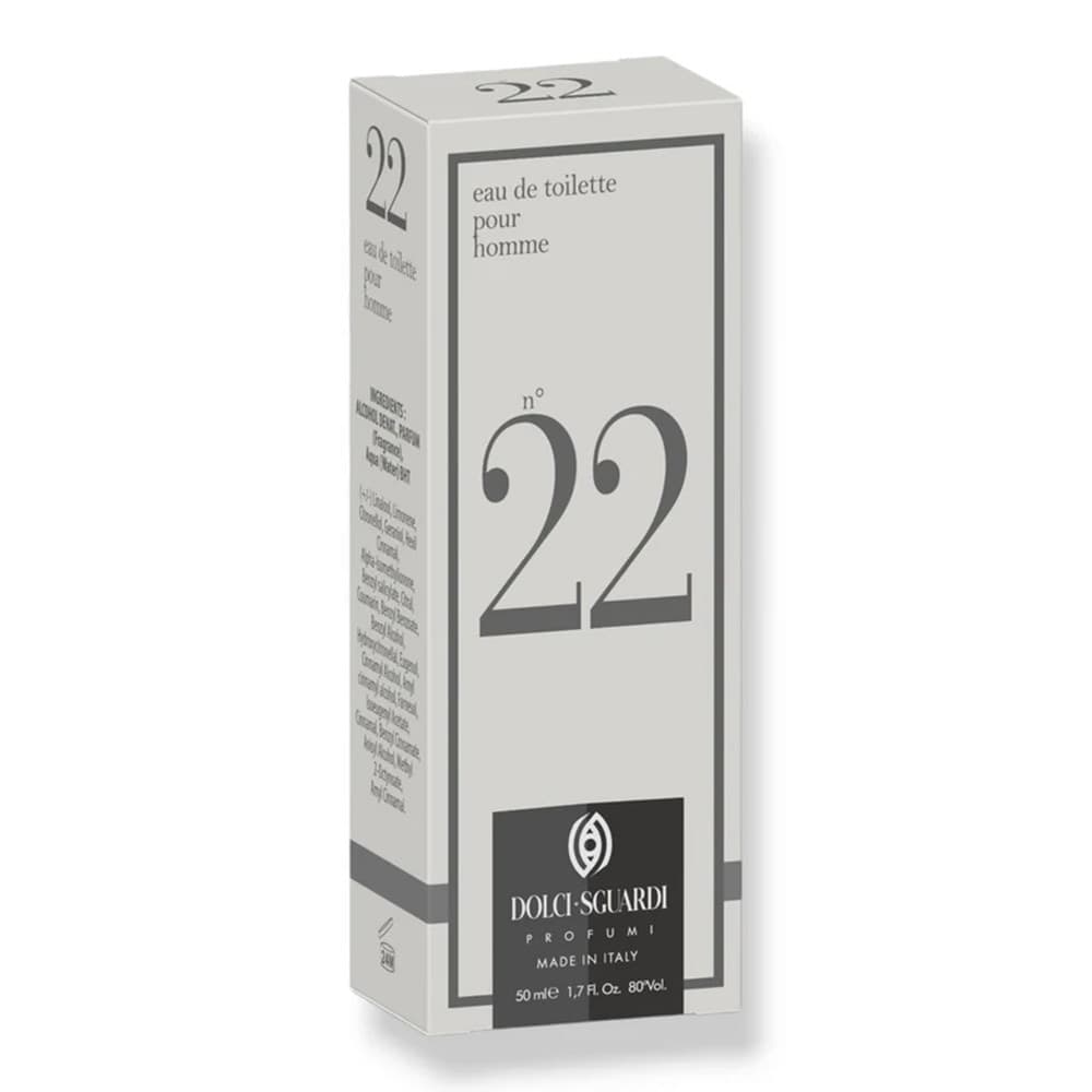 PROFUMO CORPO EAU DE TOILETTE PER UOMO N°22 DA 50 ML FRAGRANZA FRESCA MARINA 005724 in Eau de Toilette Trade Shop italia - Napoli, commercioVirtuoso.it