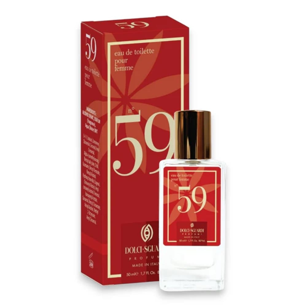 PROFUMO CORPO EAU DE TOILETTE DA DONNA N°59 DA 50 ML FRAGRANZA SOFISTICATA SENSUALE 005953 in Eau de Toilette Trade Shop italia - Napoli, commercioVirtuoso.it