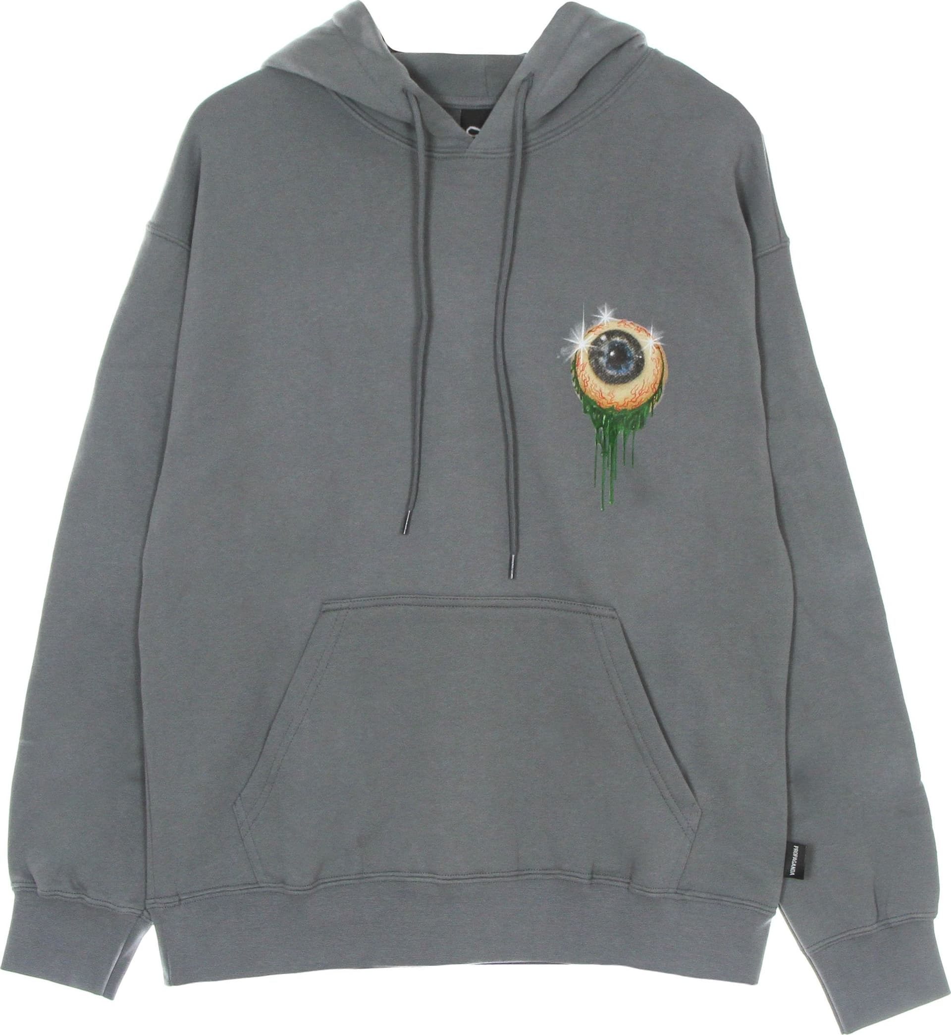 PROPAGANDA Felpa Cappuccio Uomo Scarful Eye Hoodie Grey da uomo in Felpe con cappuccio Drestige - Casamassima, commercioVirtuoso.it