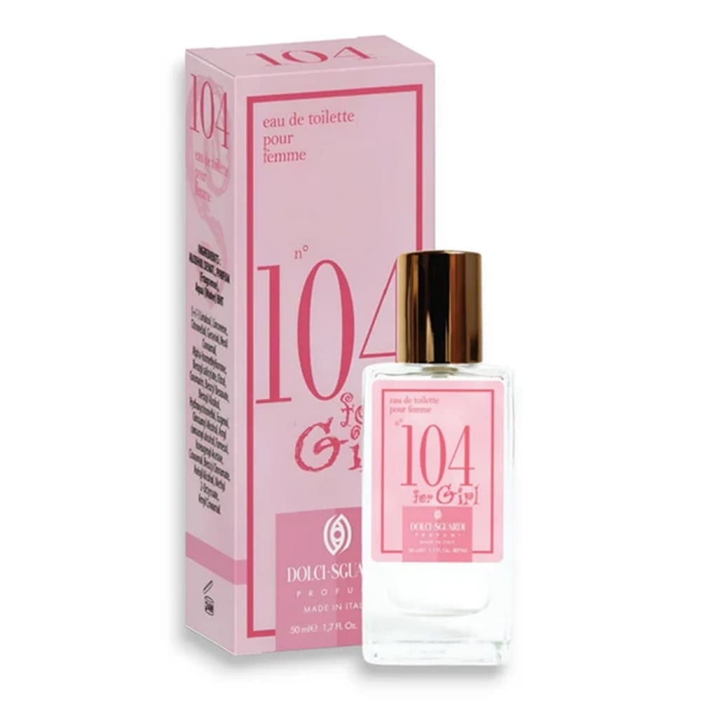 PROFUMO CORPO EAU DE TOILETTE DONNA RAGAZZA N°104 50ML FRAGRANZA DOLCE AVVOLGENTE 006264 in Eau de Toilette Trade Shop italia - Napoli, commercioVirtuoso.it