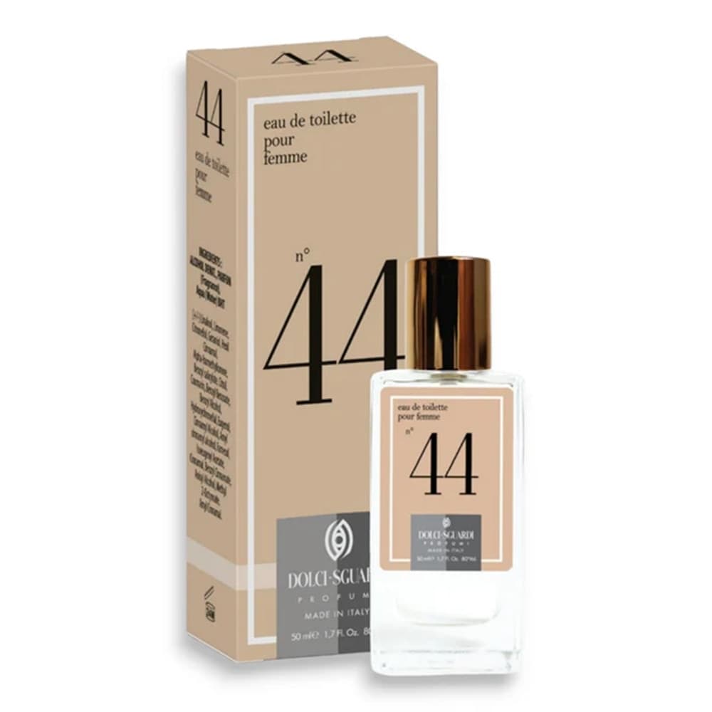PROFUMO CORPO EAU DE TOILETTE DA DONNA N°44 DA 50 ML FRAGRANZA RAFFINATA FRESCA 009258 in Eau de Toilette Trade Shop italia - Napoli, commercioVirtuoso.it