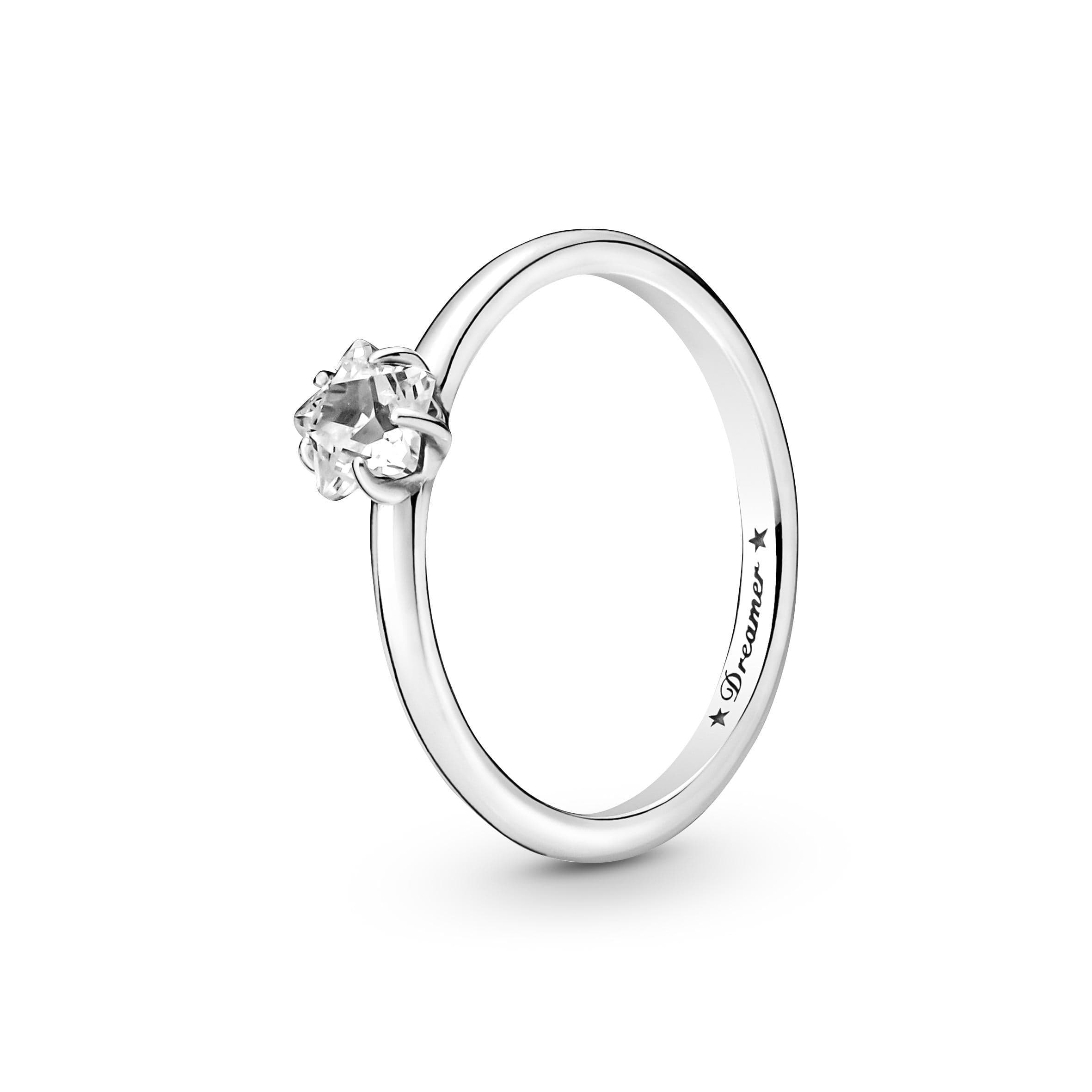 PANDORA  - Anello Stella celeste scintillante