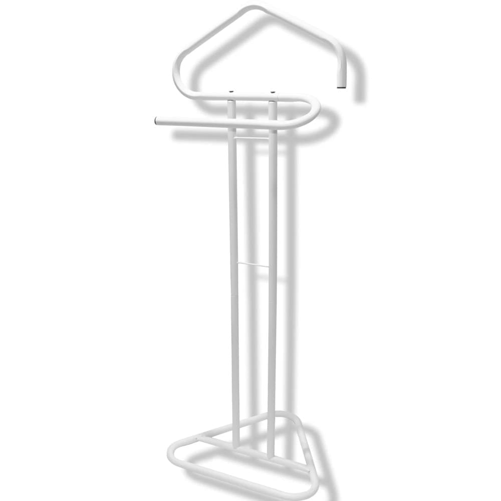APPENDIABITI DA TERRA 2 POSTI ATTACCAPANNI STAND GUARDAROBA IN METALLO 43,5X36X110,5CM in Appendiabiti Trade Shop italia - Napoli, commercioVirtuoso.it