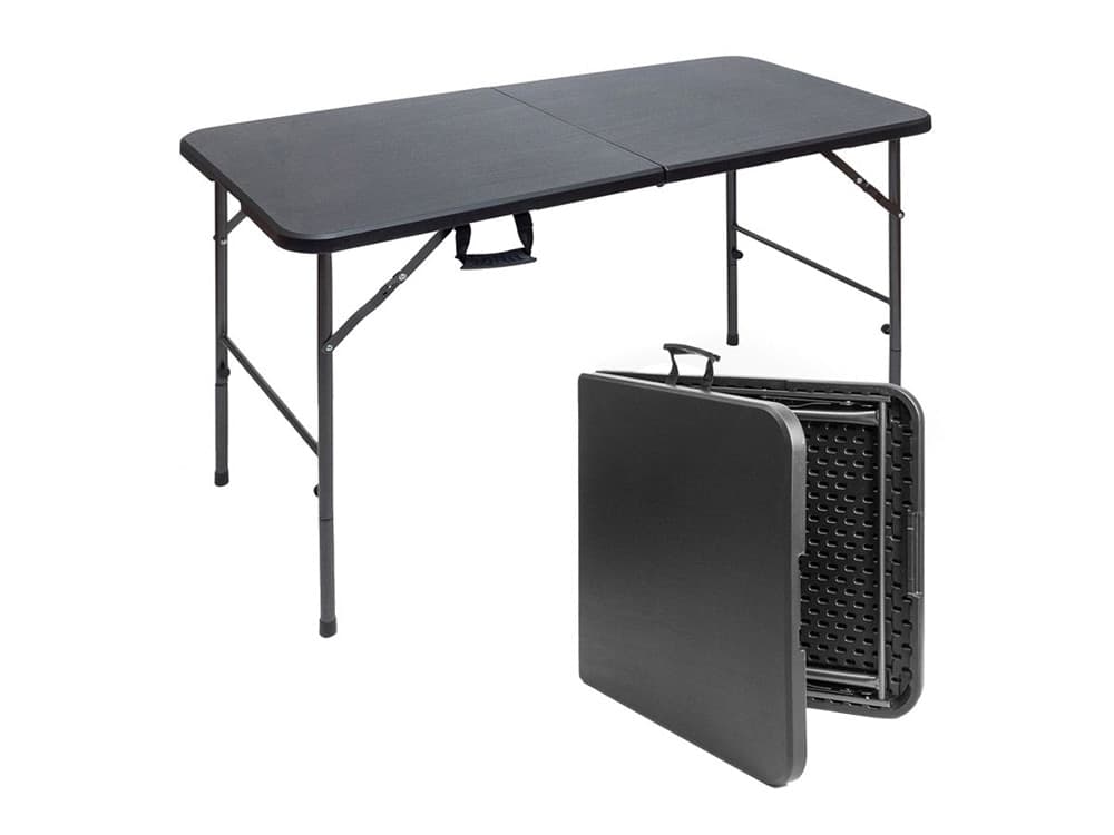 TAVOLO PIEGHEVOLE PORTATILE RETTANGOLARE 120CM MULTIUSO CAMPEGGIO CON MANIGLIA TRASPORTO in Tavoli Trade Shop italia - Napoli, commercioVirtuoso.it