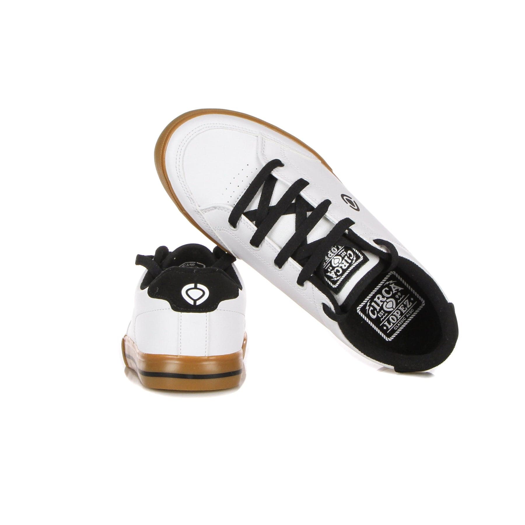 C1RCA Scarpe Skate Uomo Lopez 50 Slim White/black/gum da uomo in Zoccoli e sabot Drestige - Casamassima, commercioVirtuoso.it