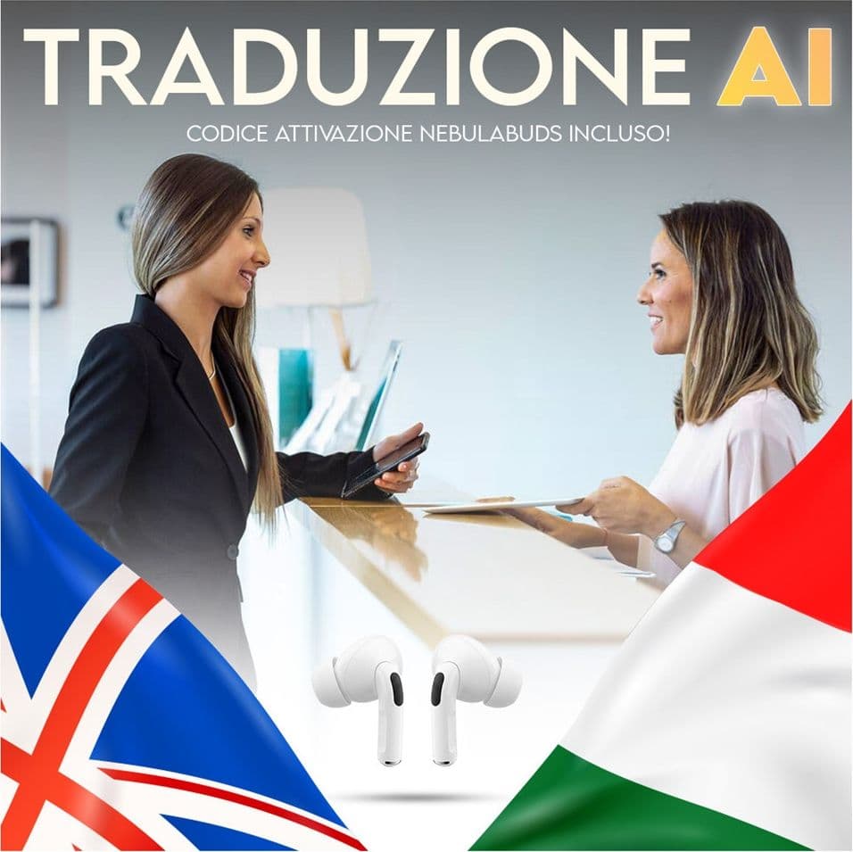 CUFFIETTE AURICOLARI WIRELESS G66 MICROFONO HD BASSI STEREO TRADUTTORE AI CONTROLLO TOUCH in Cuffie In-Ear Trade Shop italia - Napoli, commercioVirtuoso.it