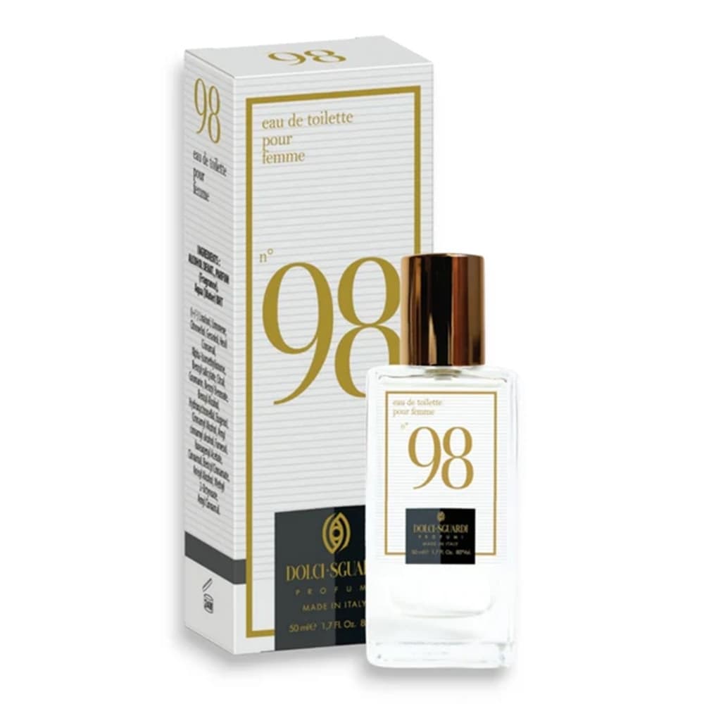 PROFUMO CORPO EAU DE TOILETTE DA DONNA N°98 DA 50ML FRAGRANZA LUMINOSA SENSUALE 006219 in Eau de Toilette Trade Shop italia - Napoli, commercioVirtuoso.it