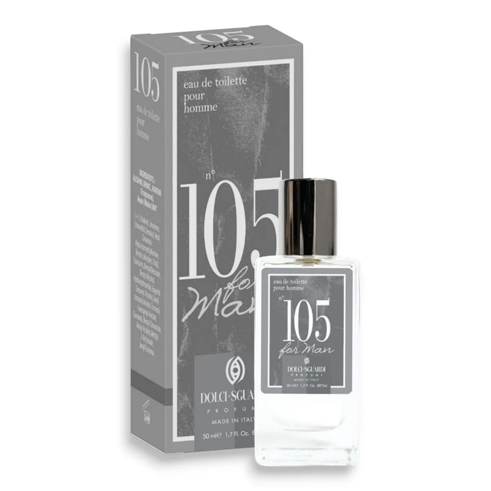 PROFUMO CORPO EAU DE TOILETTE PER UOMO N°105 DA 50ML FRAGRANZA POTENTE MASCHILE 006271 in Eau de Toilette Trade Shop italia - Napoli, commercioVirtuoso.it