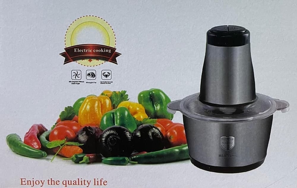TRITATUTTO ROBOT DA CUCINA ELETTRICO MULTIFUNZIONE IN ACCIAIO 3LT PER VERDURE FRUTTA CARNE in Mini Robot da cucina Trade Shop italia - Napoli, commercioVirtuoso.it