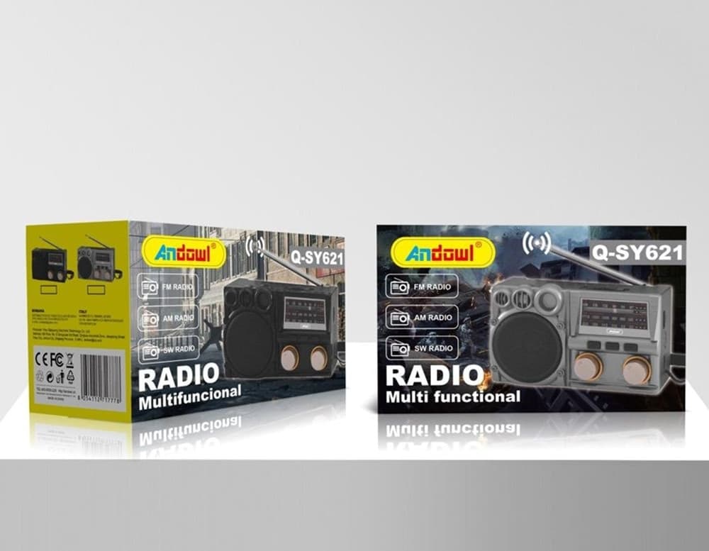 RADIO PORTATILE MULTIFUNZIONE RETRÒ A BATTERIA BANDE FM AM SW ANALOGICA Q-SY621 in Radio Trade Shop italia - Napoli, commercioVirtuoso.it